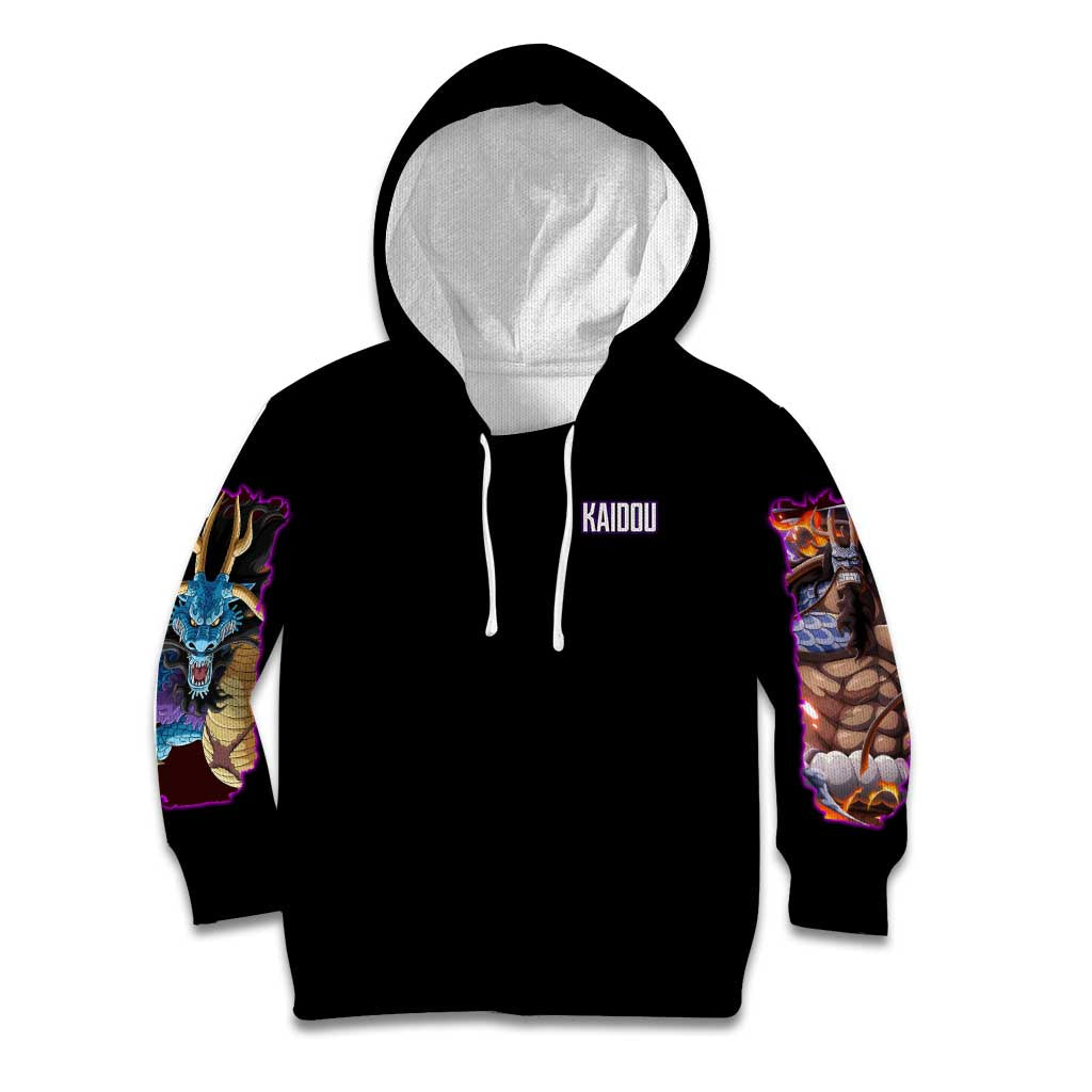 Kaido V3 One Piece Kid Hoodie Japan Anime Style - The Mazicc