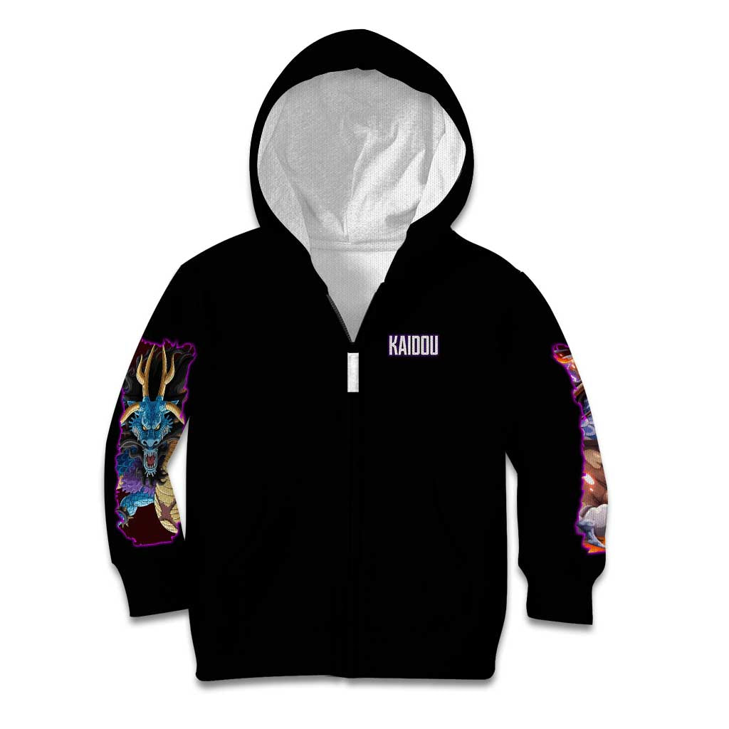Kaido V3 One Piece Kid Hoodie Japan Anime Style - The Mazicc