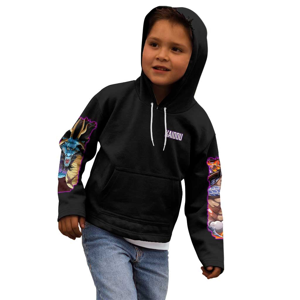 Kaido V3 One Piece Kid Hoodie Japan Anime Style - The Mazicc