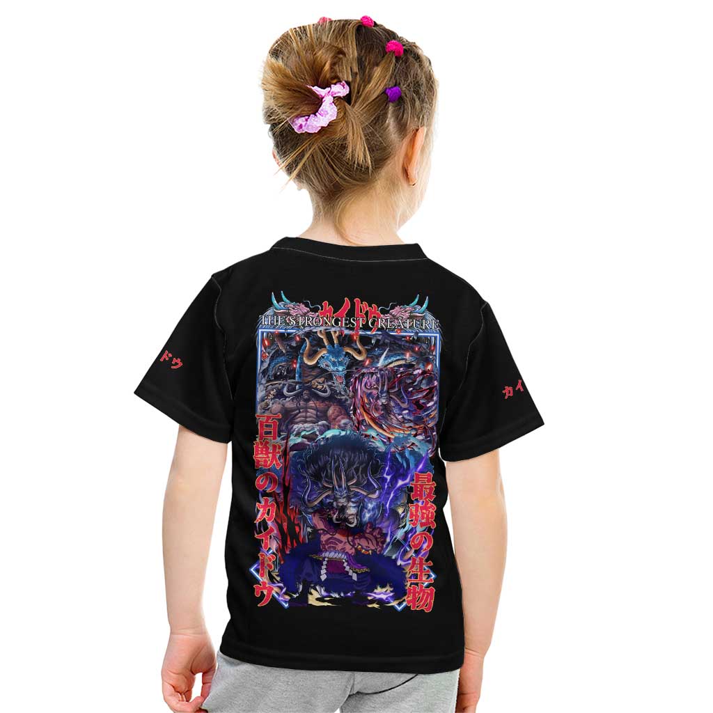 Kaido V3 One Piece Kid T Shirt Japan Anime Style - The Mazicc