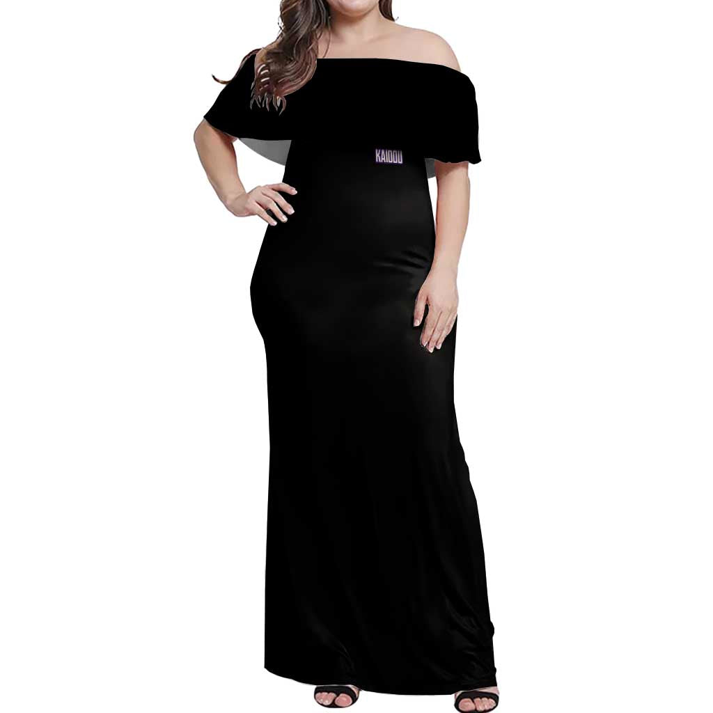 Kaido V3 One Piece Off Shoulder Maxi Dress Japan Anime Style - The Mazicc