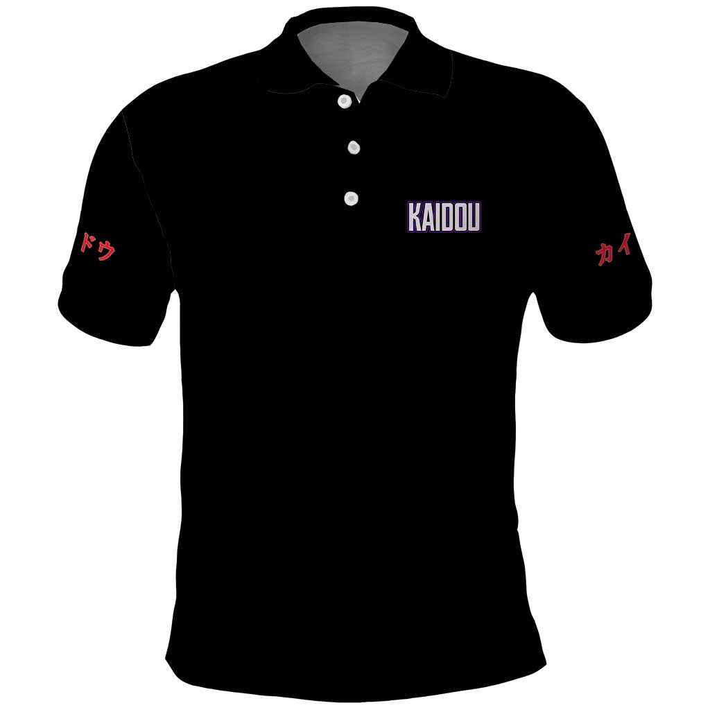 Kaido V3 One Piece Polo Shirt Japan Anime Style - The Mazicc
