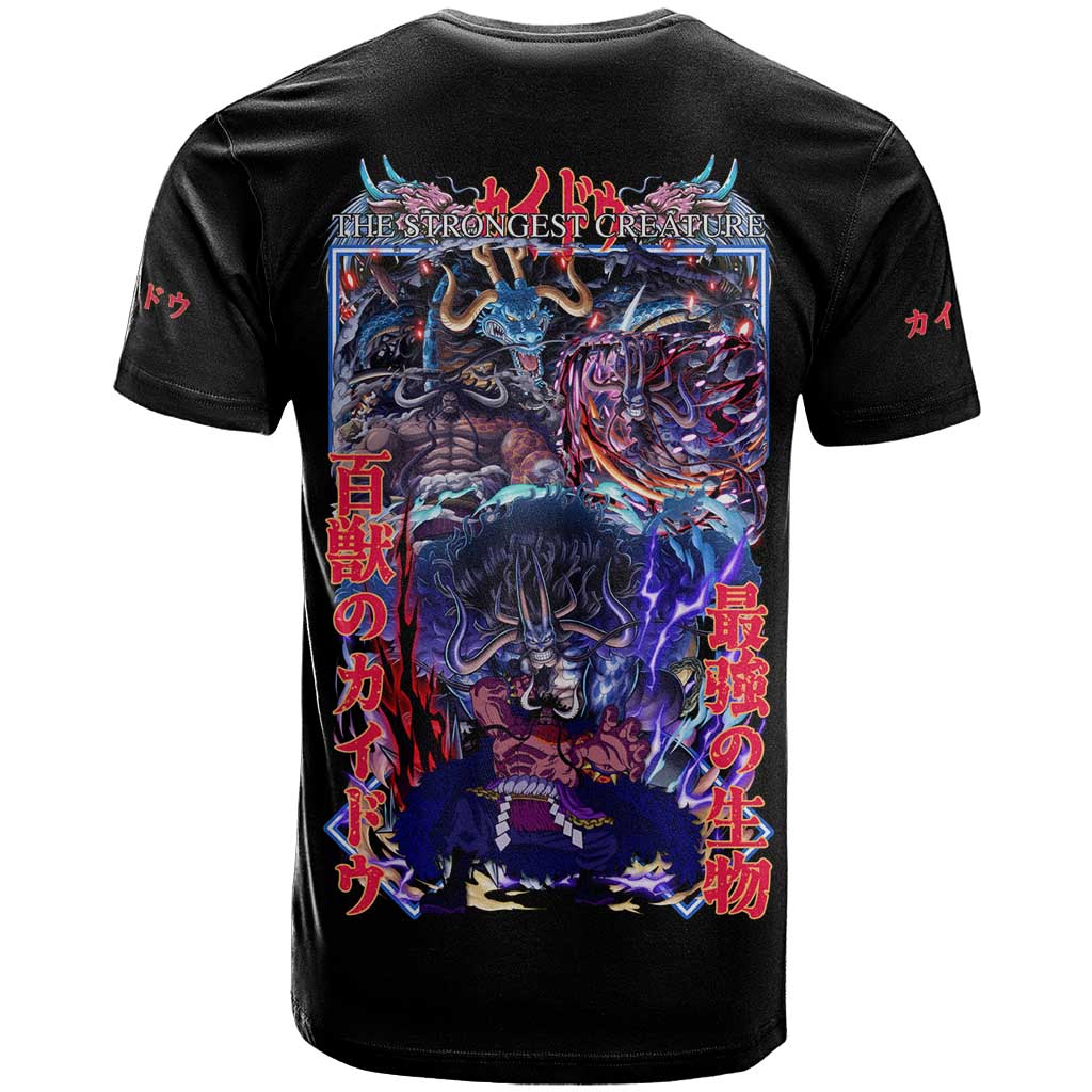 Kaido V3 One Piece T Shirt Japan Anime Style - The Mazicc