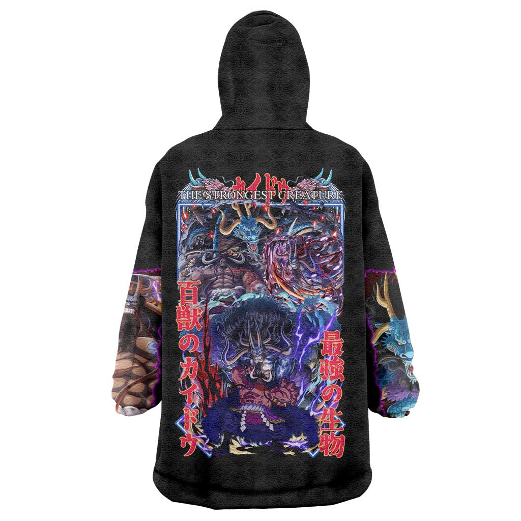 Kaido V3 One Piece Wearable Blanket Hoodie Japan Anime Style - The Mazicc