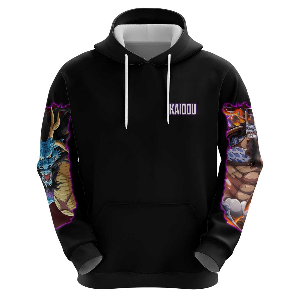 Kaido V3 One Piece Zip Hoodie Japan Anime Style - The Mazicc
