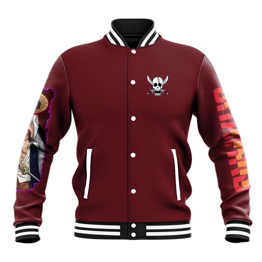 Shanks V3 One Piece Baseball Jacket Japan Anime Style - The Mazicc