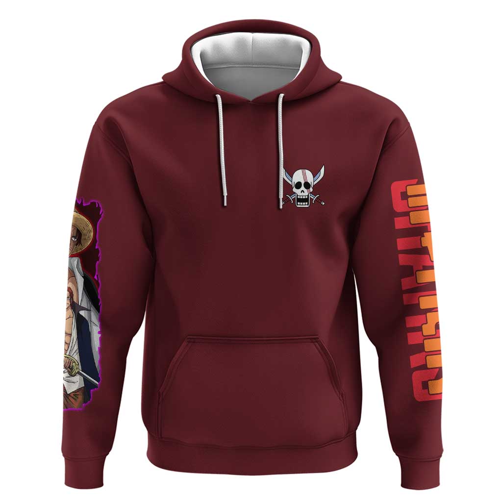 Shanks V3 One Piece Hoodie Japan Anime Style - The Mazicc