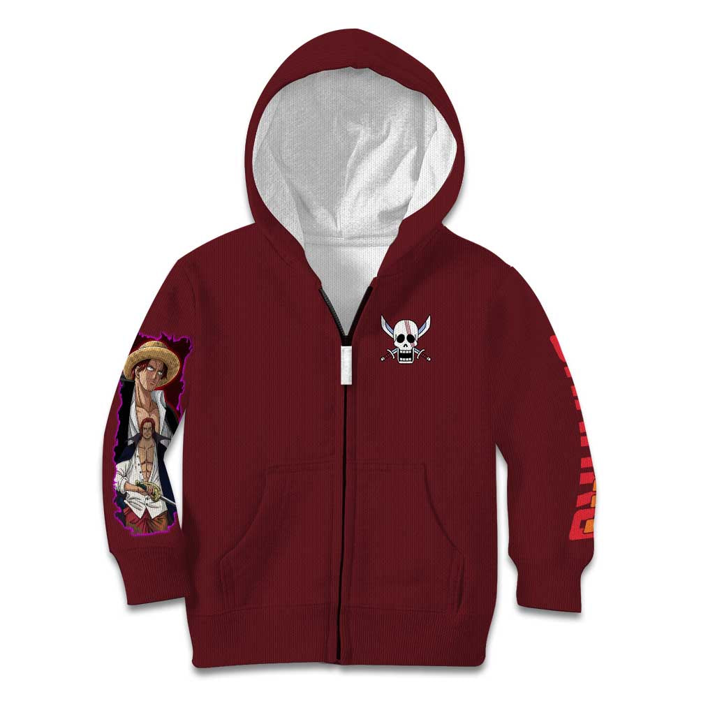 Shanks V3 One Piece Kid Hoodie Japan Anime Style - The Mazicc