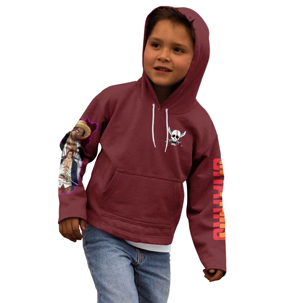 Shanks V3 One Piece Kid Hoodie Japan Anime Style - The Mazicc