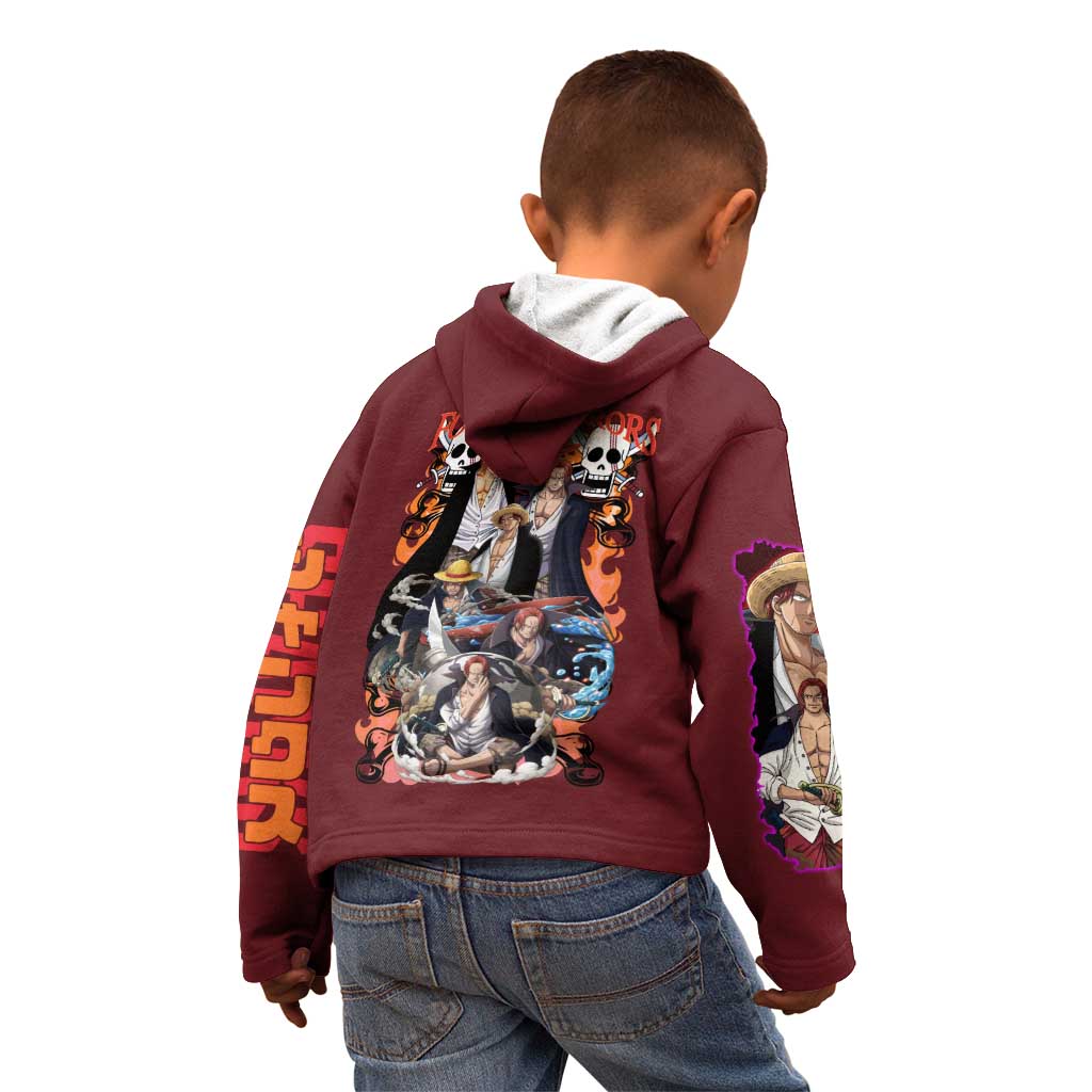 Shanks V3 One Piece Kid Hoodie Japan Anime Style - The Mazicc
