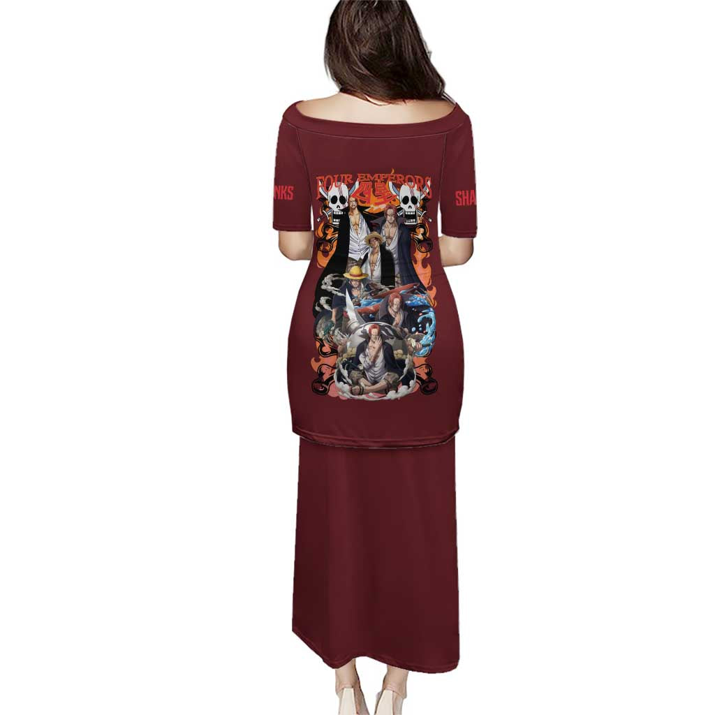 Shanks V3 One Piece Puletasi Japan Anime Style - The Mazicc