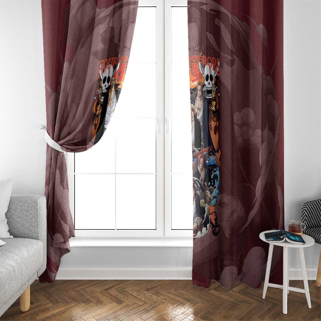 Shanks V3 One Piece Window Curtain Japan Anime Style - The Mazicc