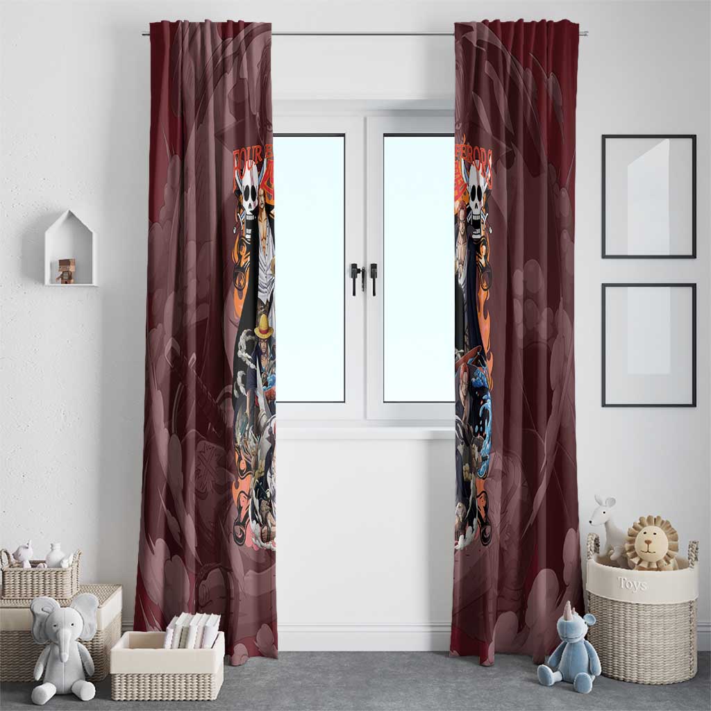 Shanks V3 One Piece Window Curtain Japan Anime Style - The Mazicc