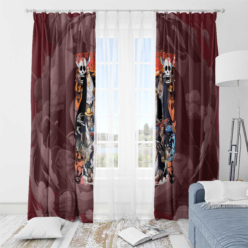 Shanks V3 One Piece Window Curtain Japan Anime Style - The Mazicc