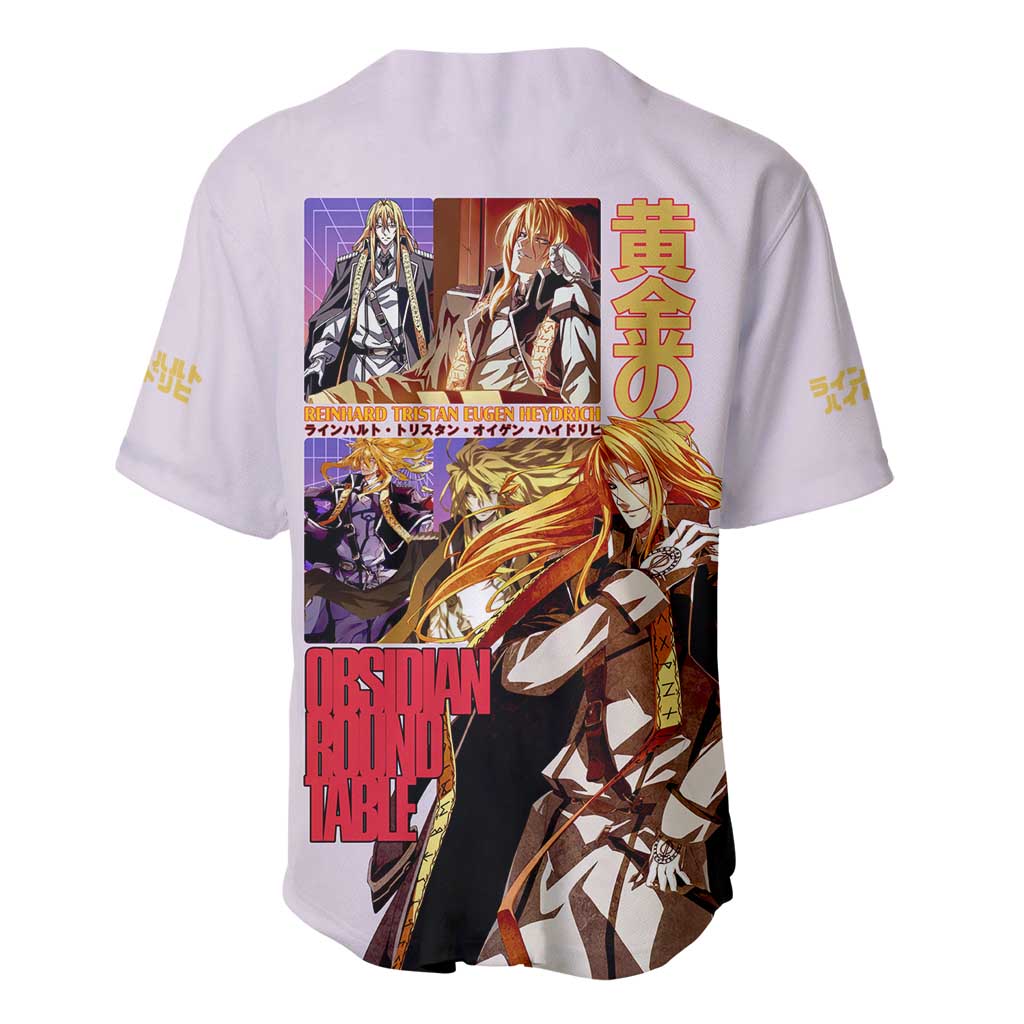 Reinhard Heydrich Dies Irae Baseball Jersey Japan Anime Style - The Mazicc