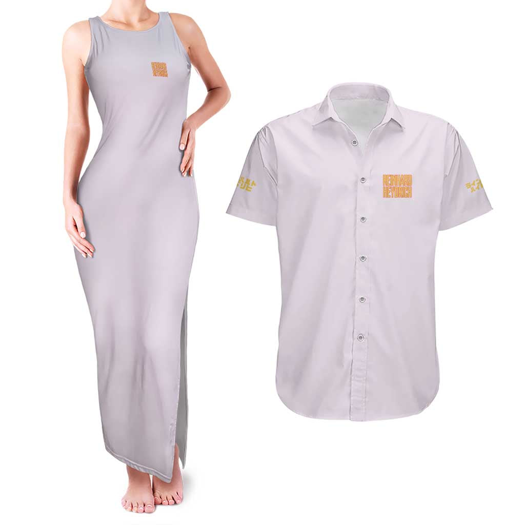 Reinhard Heydrich Dies Irae Couples Matching Tank Maxi Dress and Hawaiian Shirt Japan Anime Style - The Mazicc