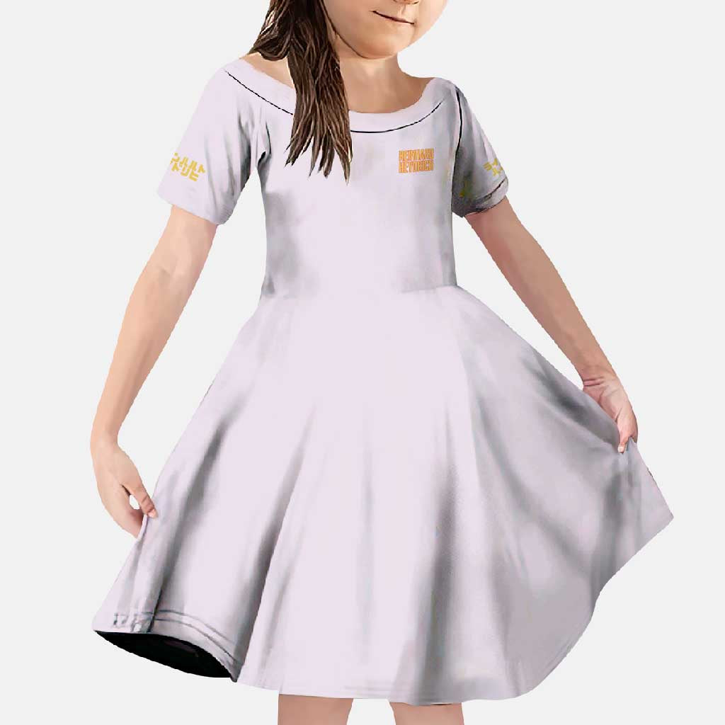 Reinhard Heydrich Dies Irae Family Matching Off Shoulder Maxi Dress and Hawaiian Shirt Japan Anime Style - The Mazicc