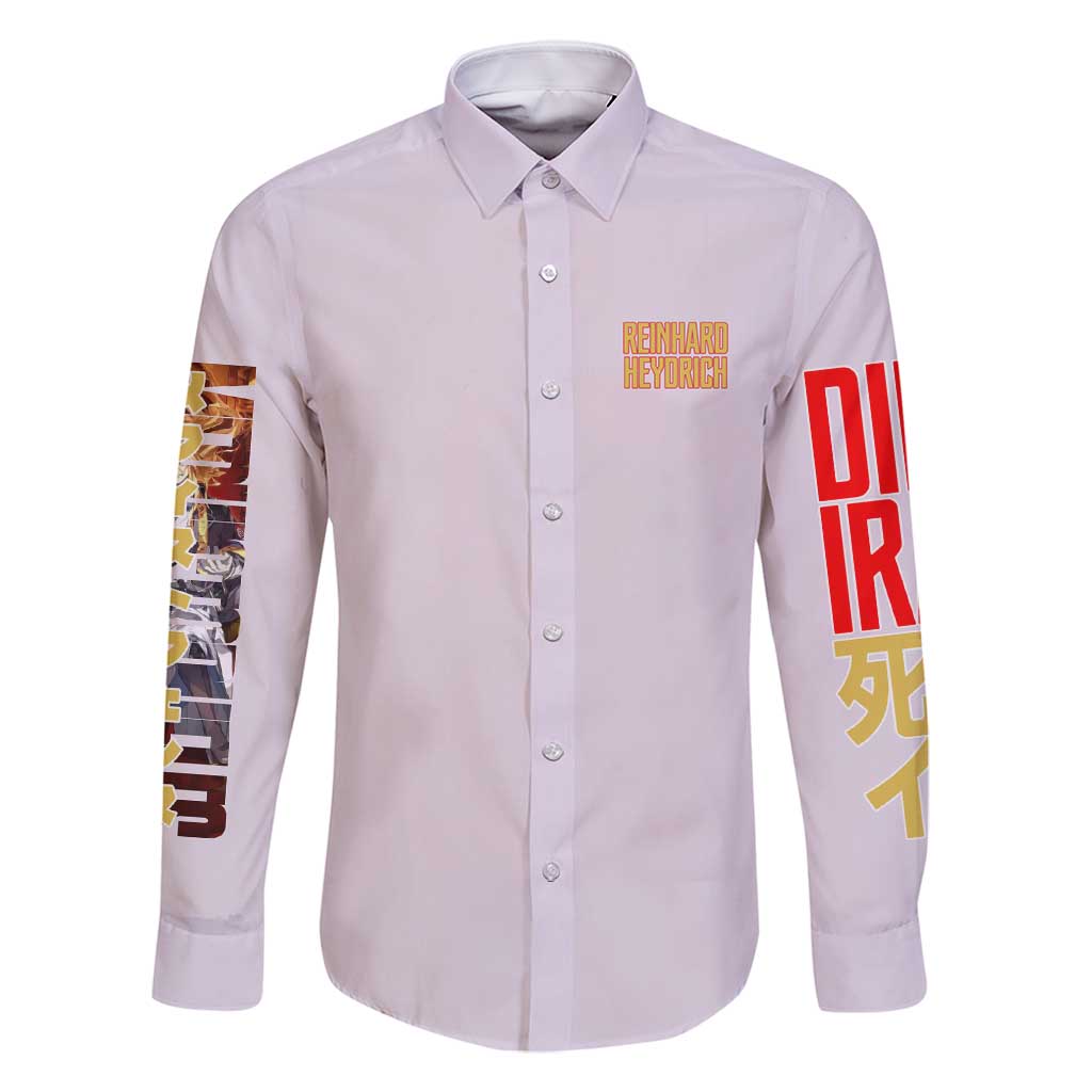 Reinhard Heydrich Dies Irae Family Matching Off Shoulder Maxi Dress and Hawaiian Shirt Japan Anime Style - The Mazicc