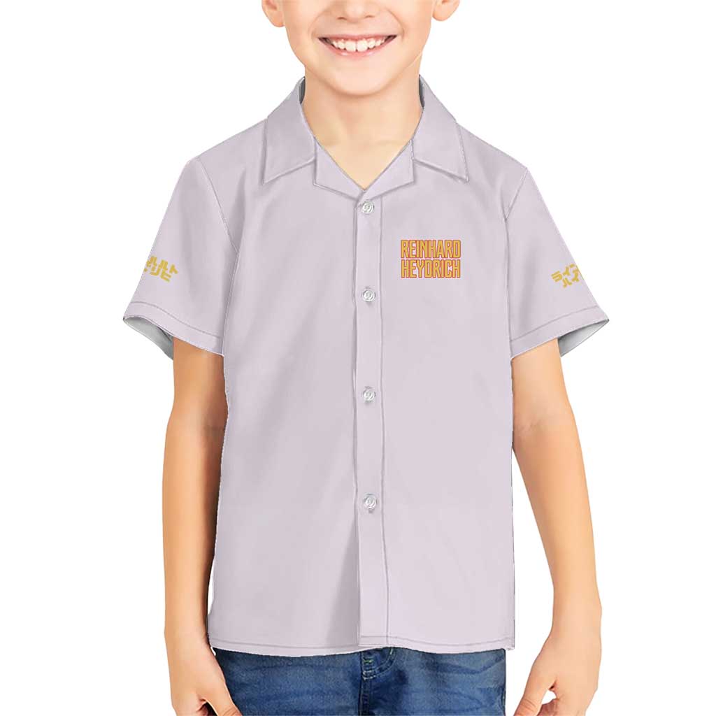 Reinhard Heydrich Dies Irae Family Matching Short Sleeve Bodycon Dress and Hawaiian Shirt Japan Anime Style - The Mazicc