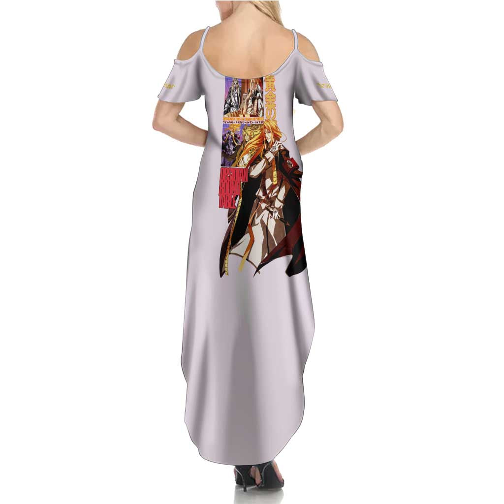 Reinhard Heydrich Dies Irae Family Matching Summer Maxi Dress and Hawaiian Shirt Japan Anime Style - The Mazicc