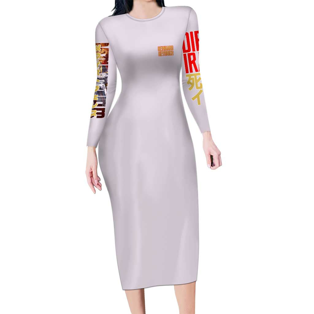 Reinhard Heydrich Dies Irae Long Sleeve Bodycon Dress Japan Anime Style - The Mazicc