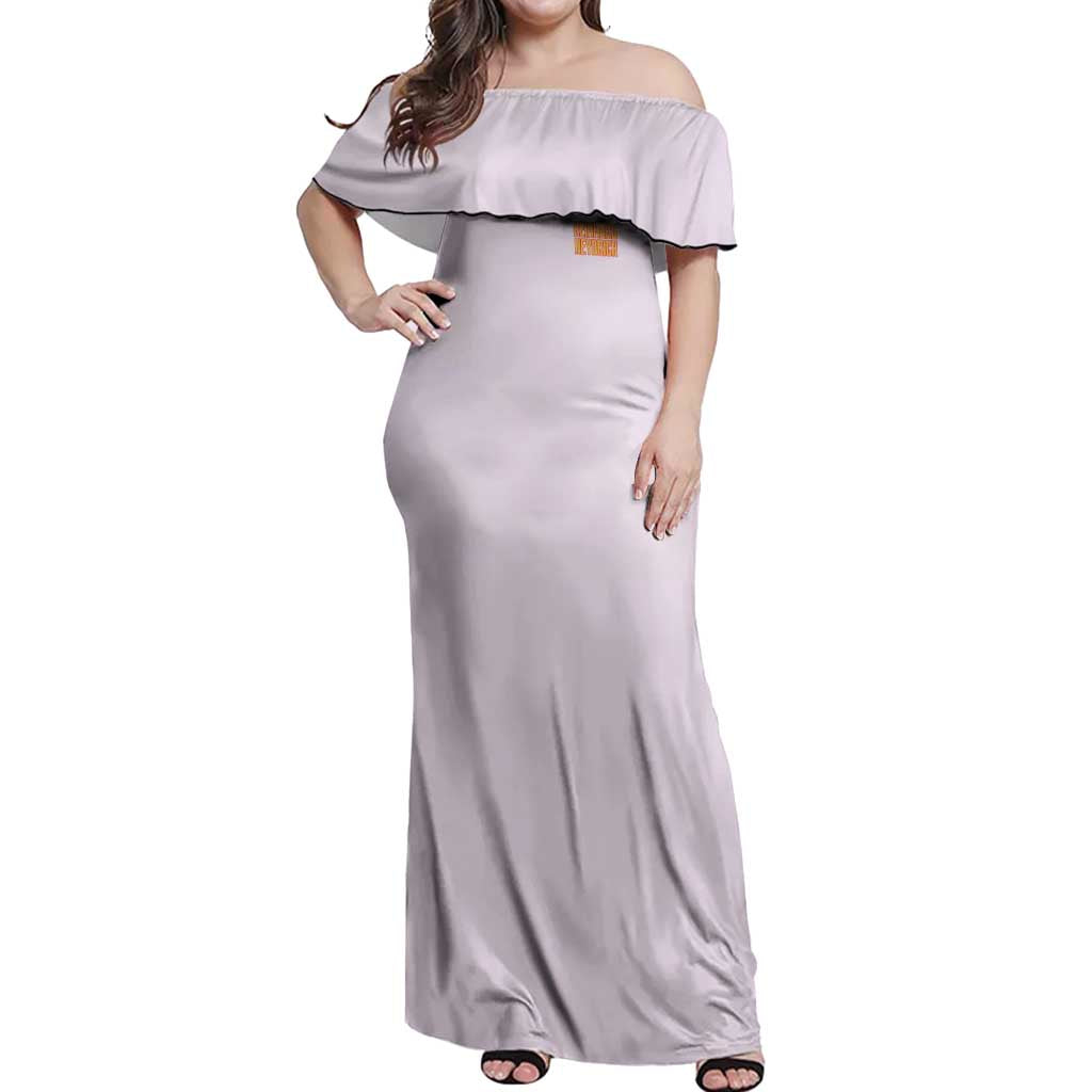 Reinhard Heydrich Dies Irae Off Shoulder Maxi Dress Japan Anime Style - The Mazicc