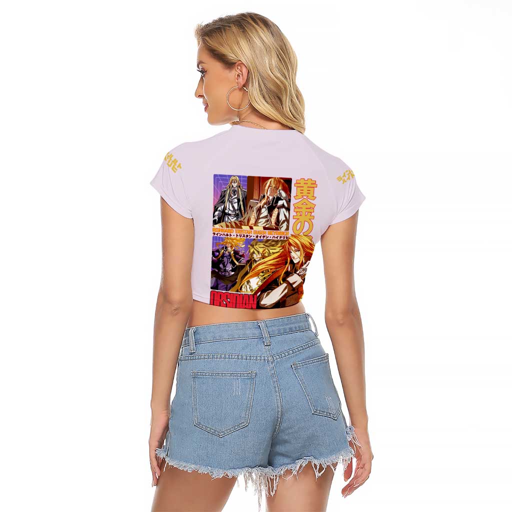 Reinhard Heydrich Dies Irae Raglan Cropped T Shirt Japan Anime Style - The Mazicc