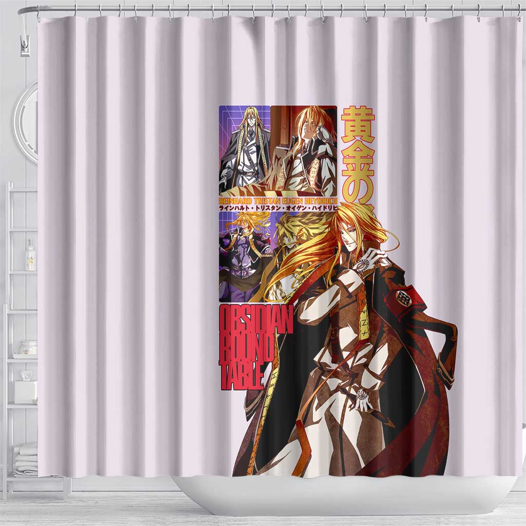 Reinhard Heydrich Dies Irae Shower Curtain Japan Anime Style - The Mazicc