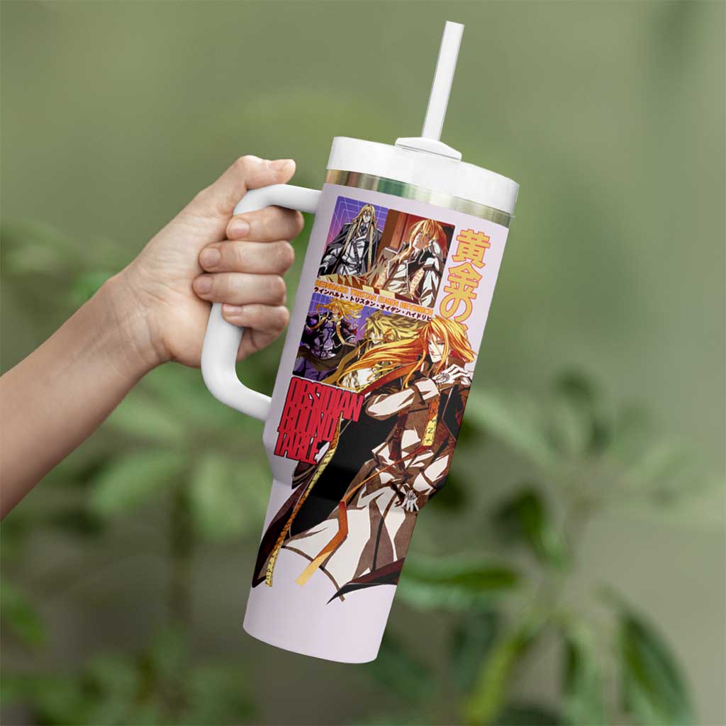 Reinhard Heydrich Dies Irae Tumbler With Handle Japan Anime Style - The Mazicc