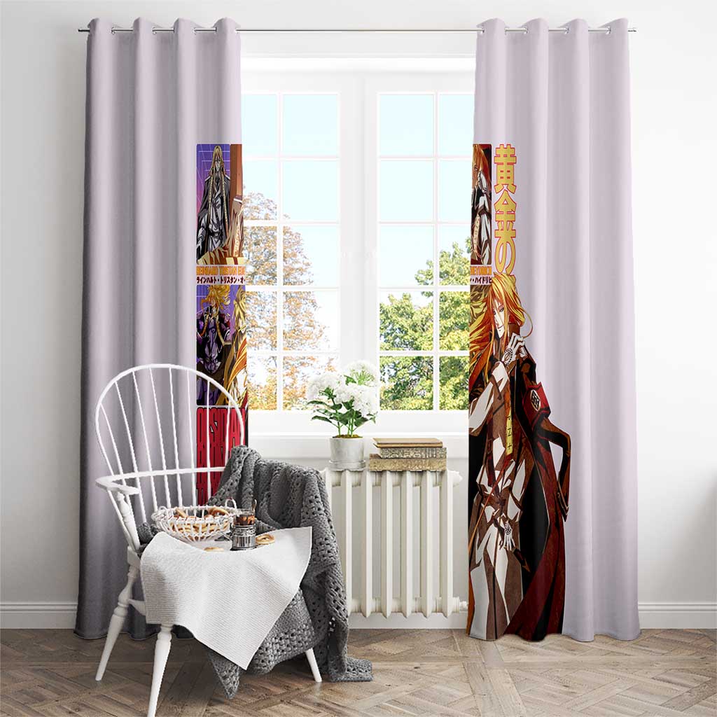 Reinhard Heydrich Dies Irae Window Curtain Japan Anime Style - The Mazicc
