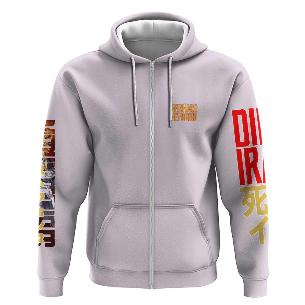 Reinhard Heydrich Dies Irae Zip Hoodie Japan Anime Style - The Mazicc