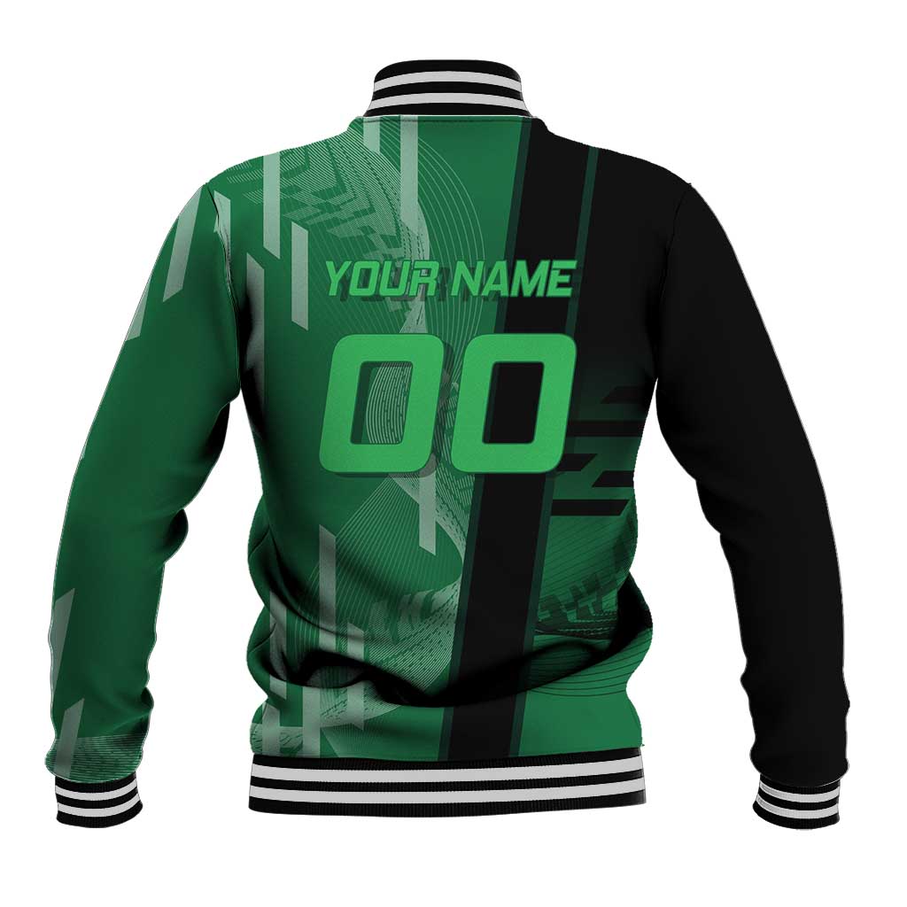 Personalized Shinazugawa Sanemi Badminton Baseball Jacket Design with Jump Shot Pose - The Mazicc