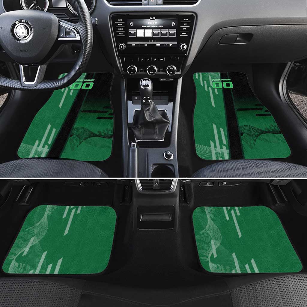 Personalized Shinazugawa Sanemi Badminton Car Mats Design with Jump Shot Pose - The Mazicc