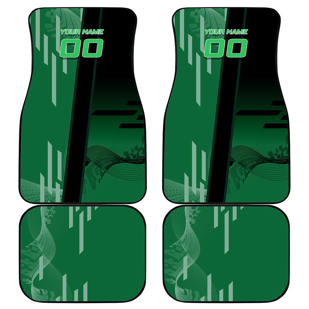 Personalized Shinazugawa Sanemi Badminton Car Mats Design with Jump Shot Pose - The Mazicc