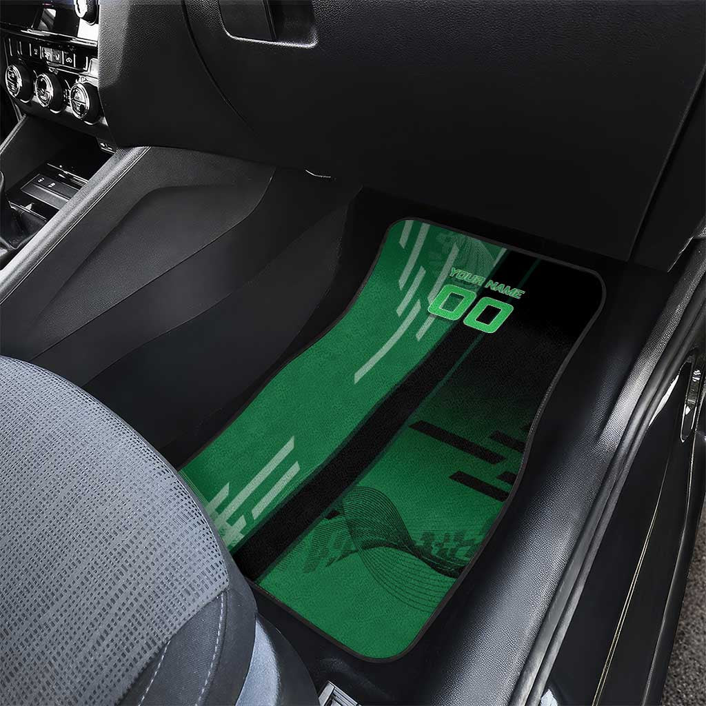 Personalized Shinazugawa Sanemi Badminton Car Mats Design with Jump Shot Pose - The Mazicc