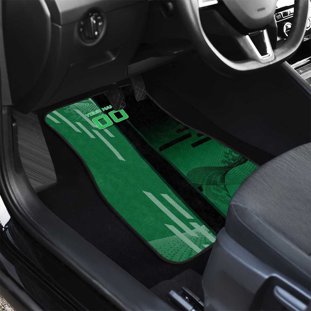Personalized Shinazugawa Sanemi Badminton Car Mats Design with Jump Shot Pose - The Mazicc
