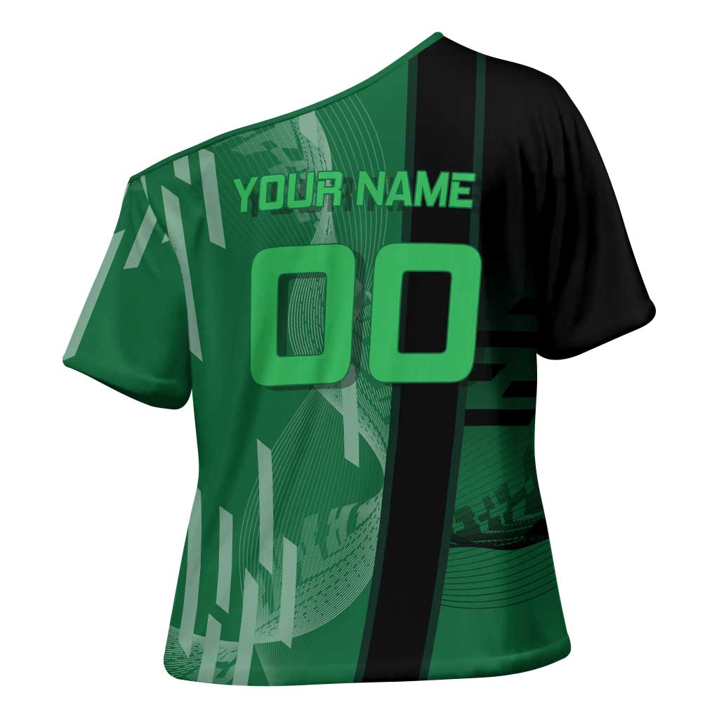 Personalized Shinazugawa Sanemi Badminton Cross Shoulder Shirt Design with Jump Shot Pose - The Mazicc