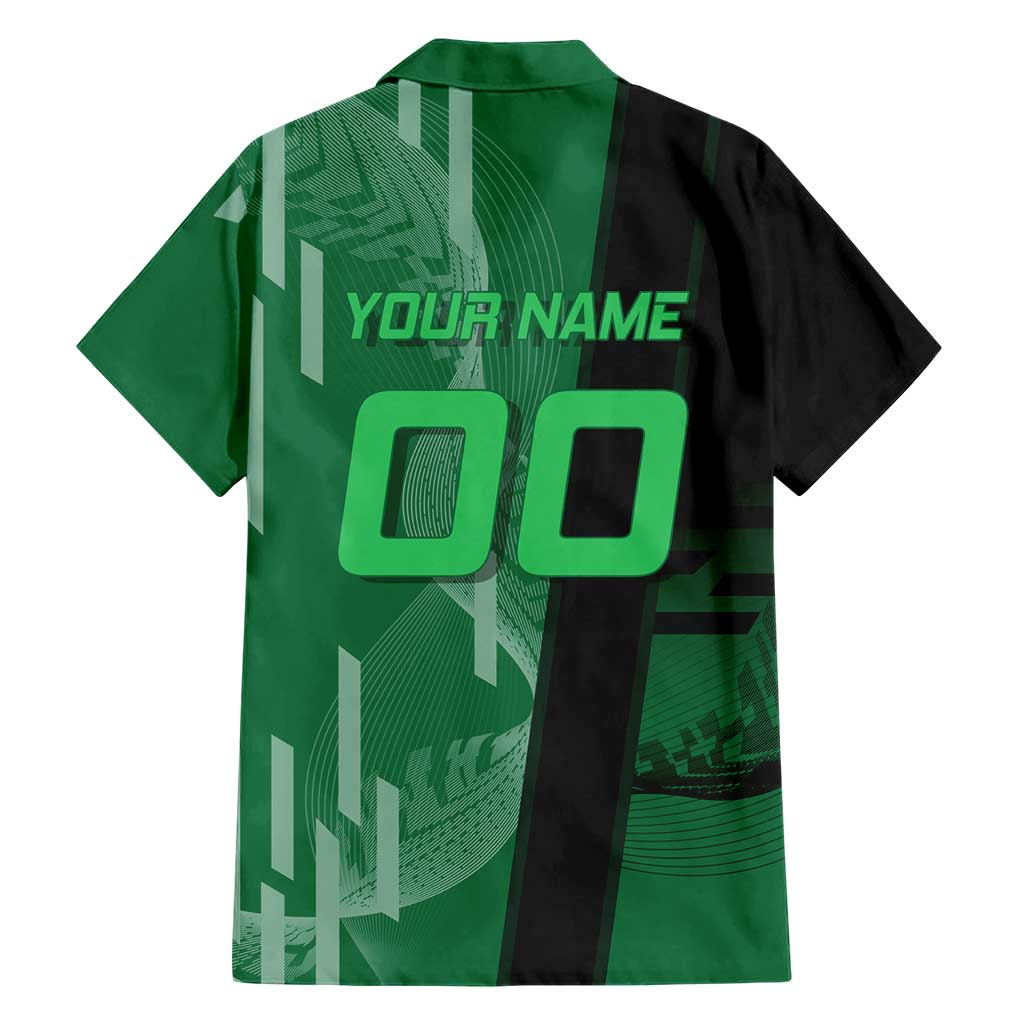 Personalized Shinazugawa Sanemi Badminton Family Matching Off Shoulder Maxi Dress and Hawaiian Shirt Design with Jump Shot Pose