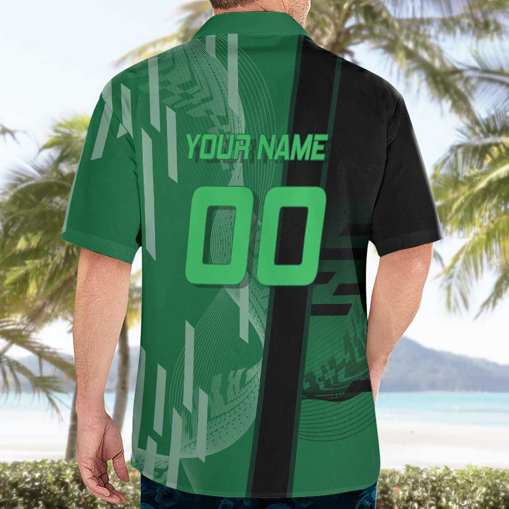 Personalized Shinazugawa Sanemi Badminton Hawaiian Shirt Design with Jump Shot Pose - The Mazicc