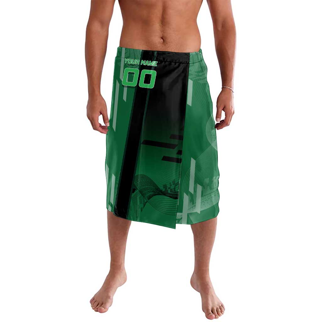 Personalized Shinazugawa Sanemi Badminton Lavalava Design with Jump Shot Pose - The Mazicc