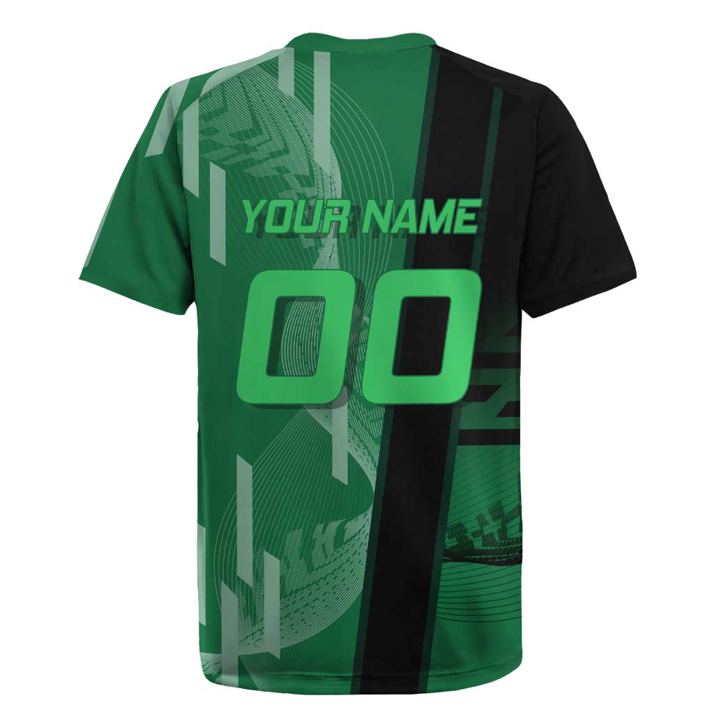Personalized Shinazugawa Sanemi Badminton Rugby Jersey Design with Jump Shot Pose - The Mazicc