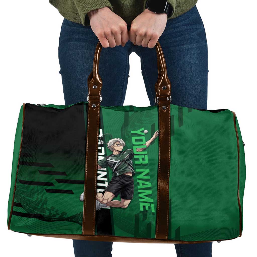 Personalized Shinazugawa Sanemi Badminton Travel Bag Design with Jump Shot Pose - The Mazicc
