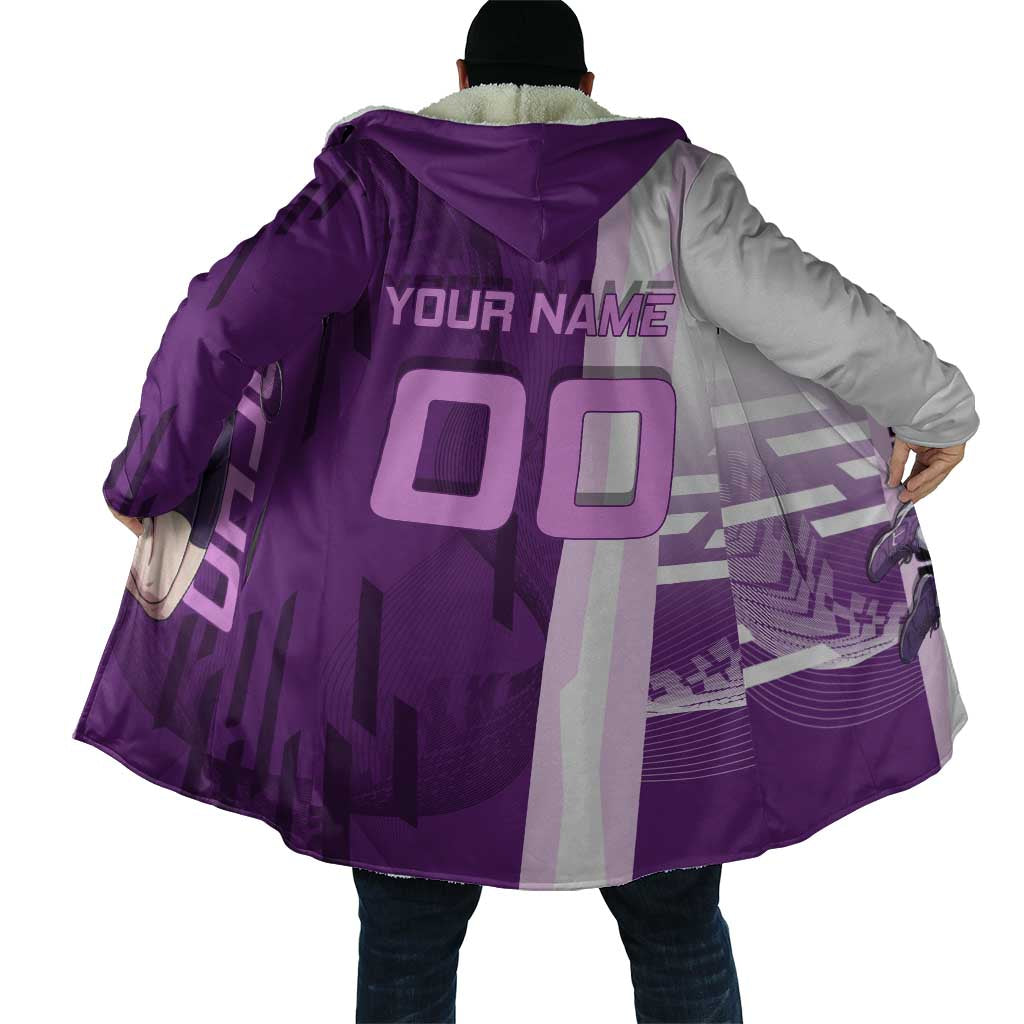 Personalized Shinobu Kocho Badminton Cloak with Jump Smash Pose - The Mazicc