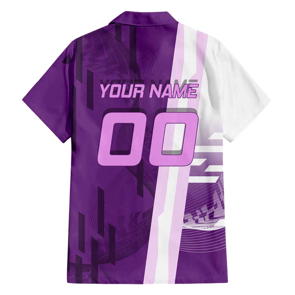 Personalized Shinobu Kocho Badminton Family Matching Off Shoulder Short Dress and Hawaiian Shirt with Jump Smash Pose