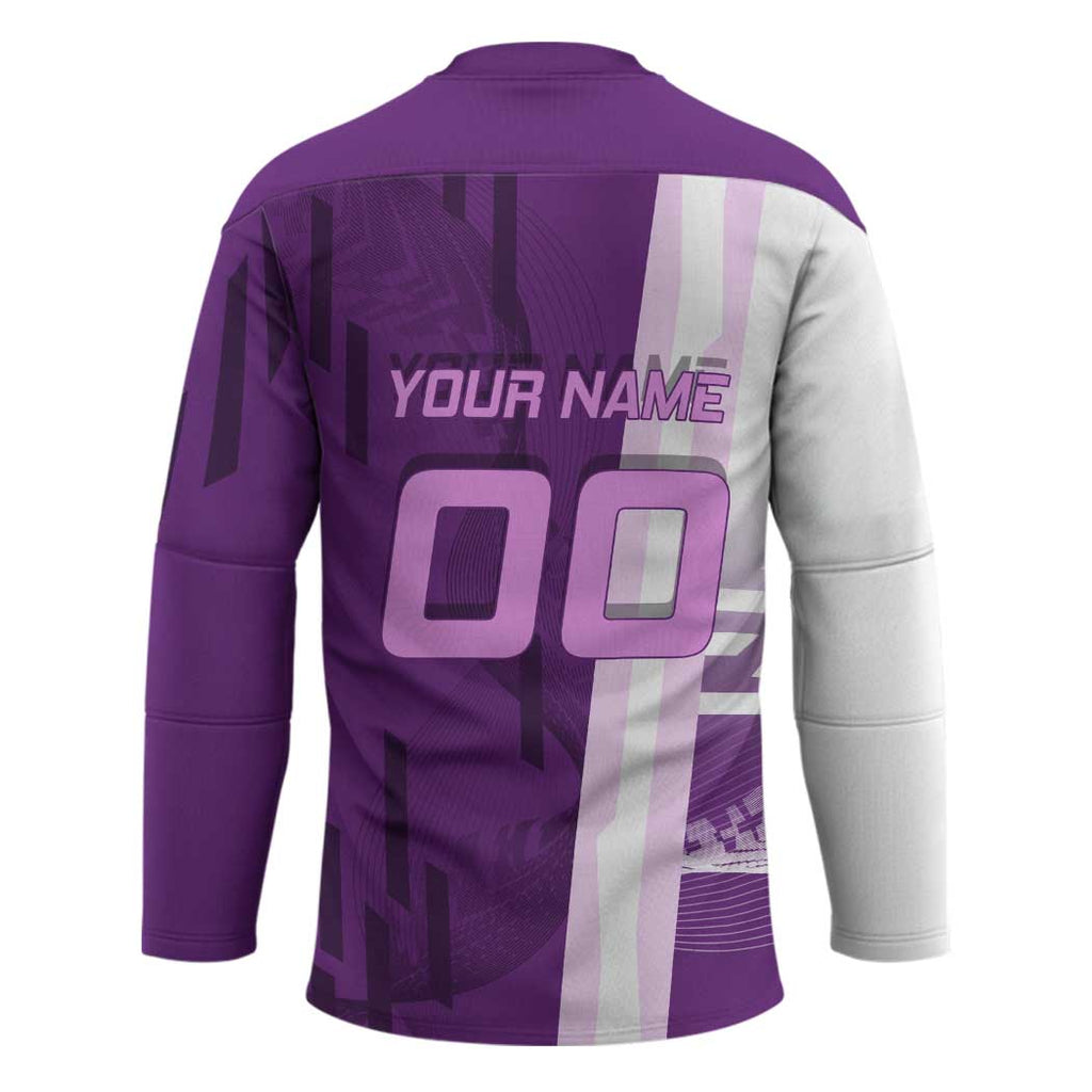 Personalized Shinobu Kocho Badminton Hockey Jersey with Jump Smash Pose - The Mazicc