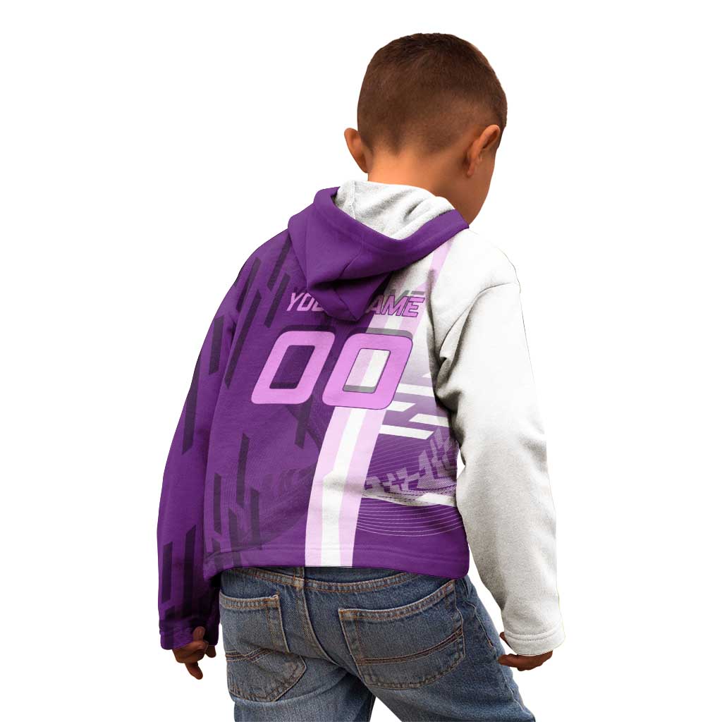Personalized Shinobu Kocho Badminton Kid Hoodie with Jump Smash Pose - The Mazicc