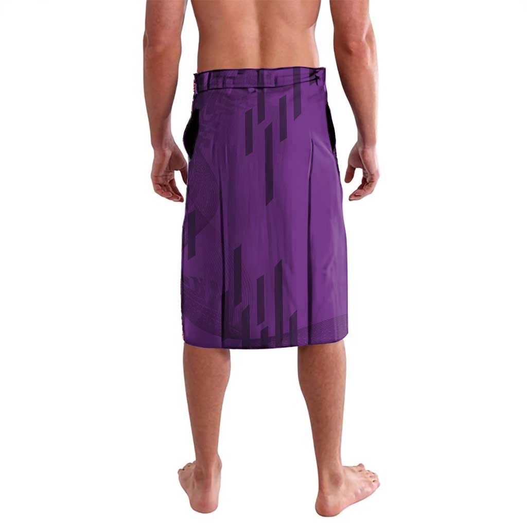 Personalized Shinobu Kocho Badminton Lavalava with Jump Smash Pose - The Mazicc