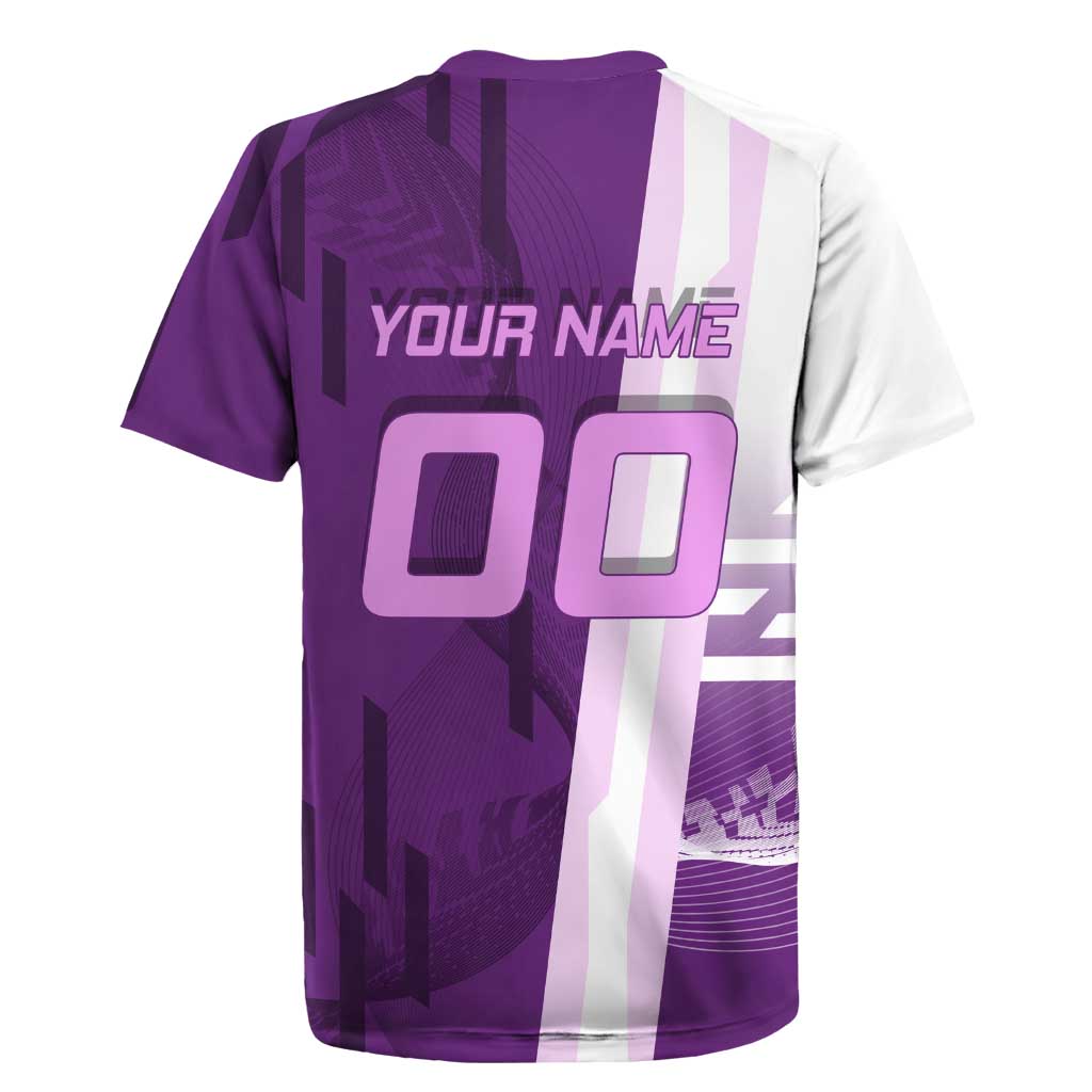Personalized Shinobu Kocho Badminton Rugby Jersey with Jump Smash Pose - The Mazicc