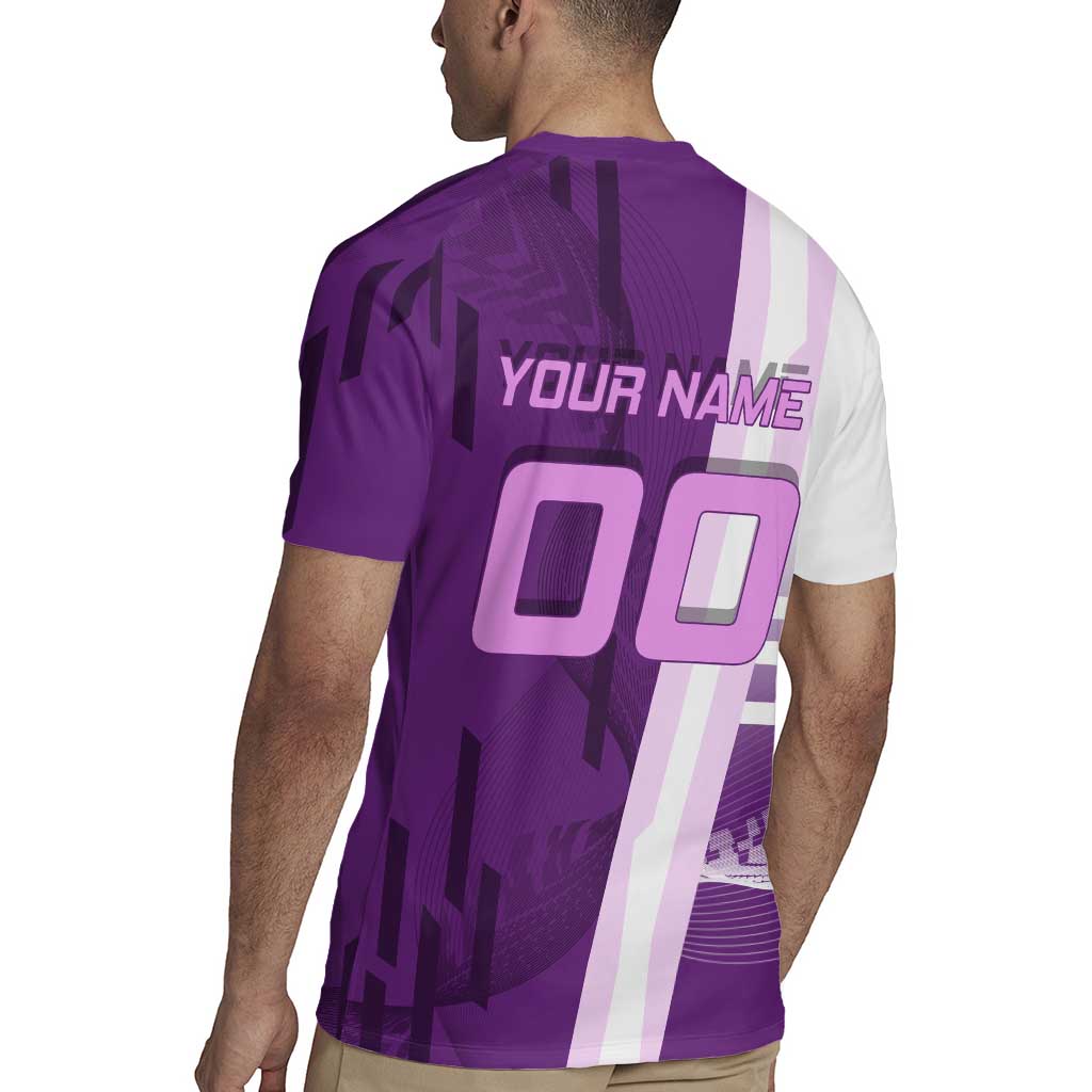 Personalized Shinobu Kocho Badminton Rugby Jersey with Jump Smash Pose - The Mazicc
