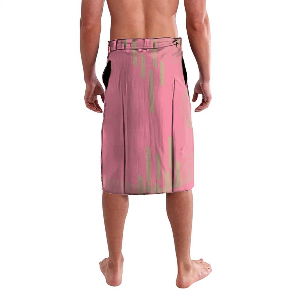 Personalized Mitsuri Kanroji Demon Slayer Badminton Lavalava with Racket Action Pose and Pink Green Graphic Design - The Mazicc